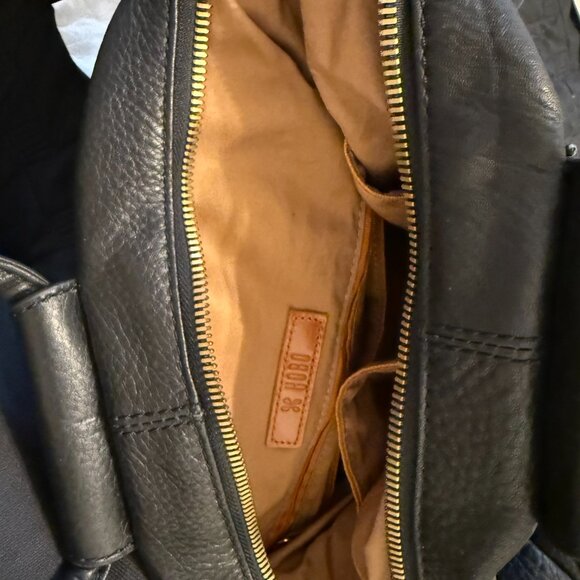 Sheila Large Satchel in Pebbled Leather - Ball Chain - Picture 4 of 7